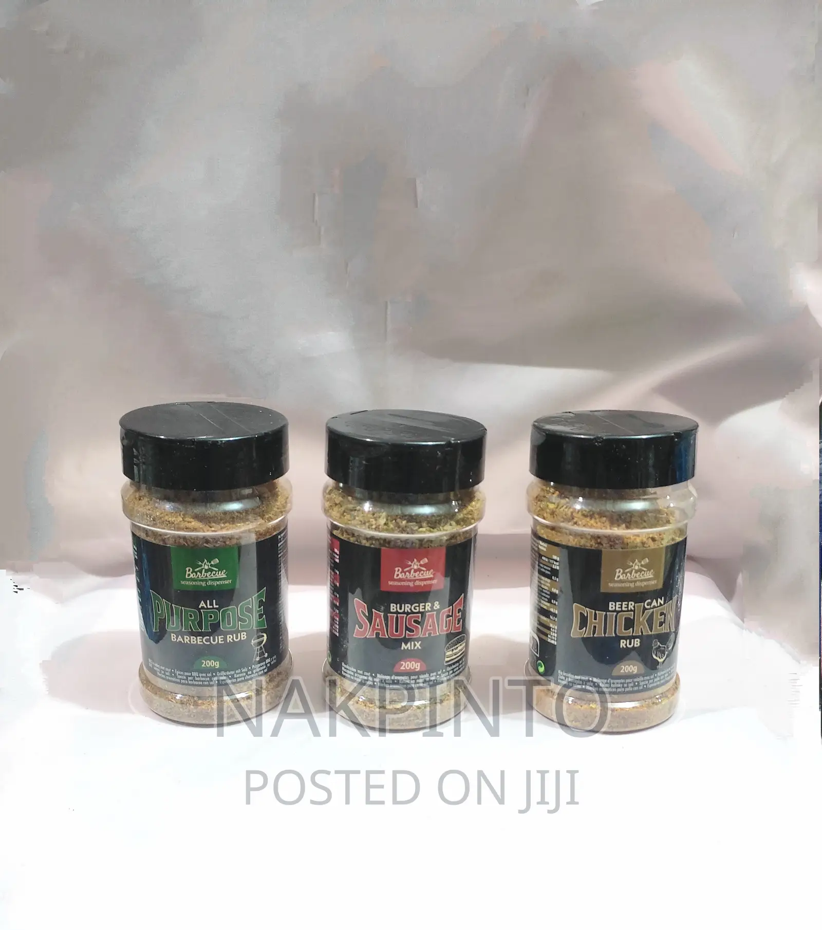 Herbs Seasoning Dispenser. ( Chicken , BBQ, Burger Spices )