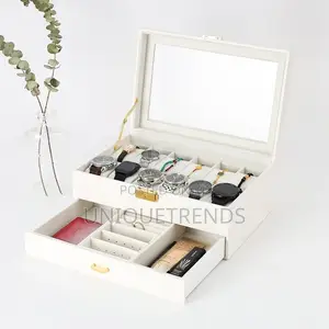 12 Slot Watch Box With Drawer