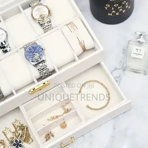 12 Slot Watch Box With Drawer