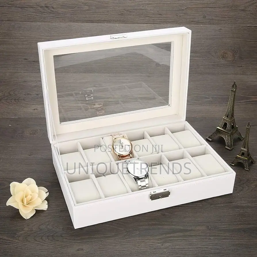 12 Slot Watch Box