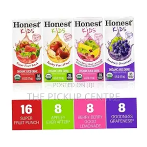 Honest Kids Organic Fruit Juice Variety Pack (6 Oz., 40 Pk.)