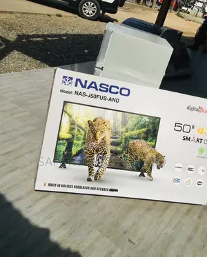 Nasco Smart 50 Inches LED Glossy Black Electric Tv