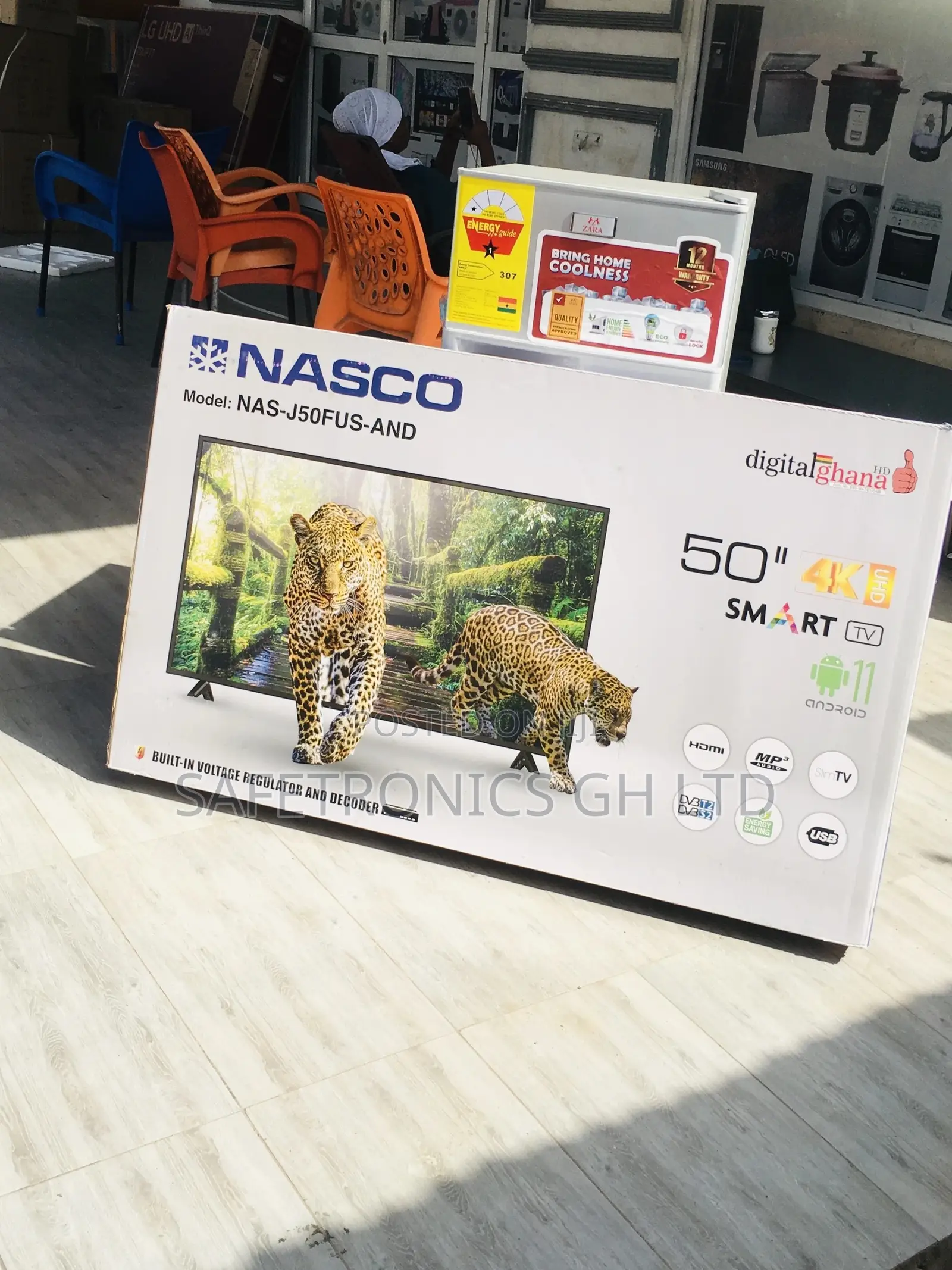 LED Nasco 50 Inches Glossy Digital Electric Smart Tv