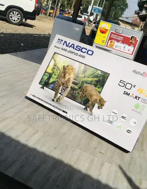 Best 50 Inches Smart Nasco LED Glossy Electric Black Tv