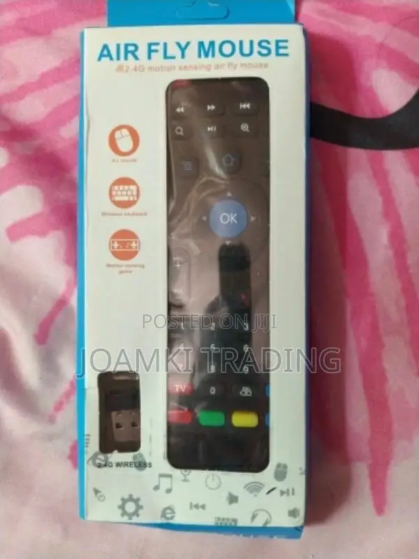 Fly Airmouse Remote Keyboard For Android TV, Smart TV, PC,