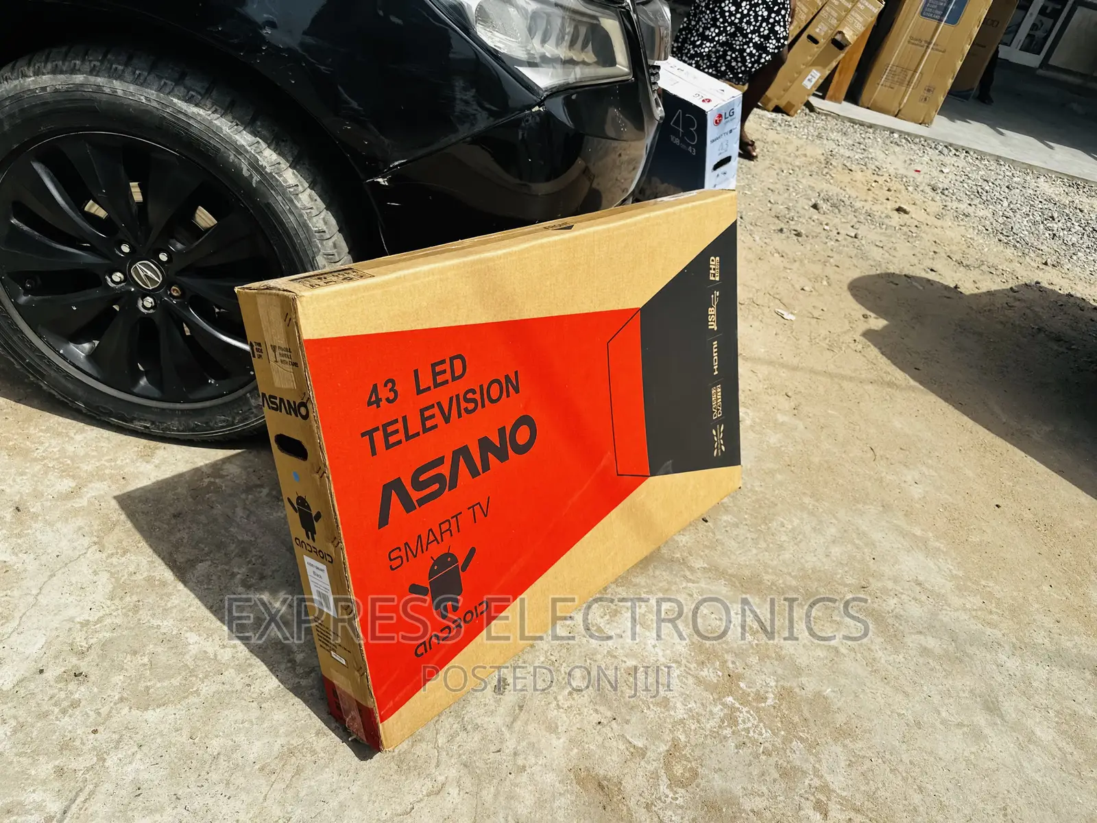 Neatly Packaged Asano 43”FHD Smart Android 