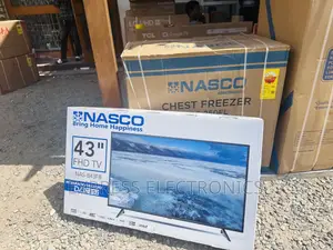 Enjoy Brilliant FHD Nasco 43”Satellite Digital Tv.,