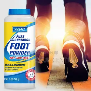 Lucky Super Soft Cornstarch Based Foot Powder 142g