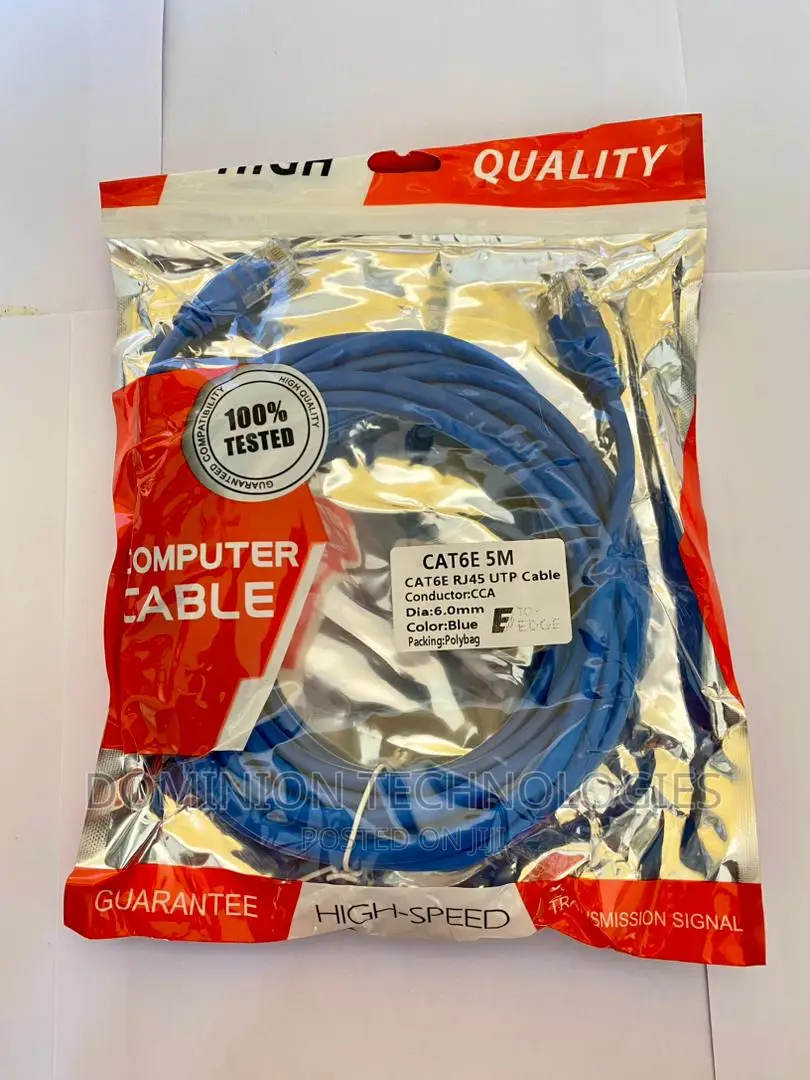 Top Edge Patch Cord 5M Cat6 Utp