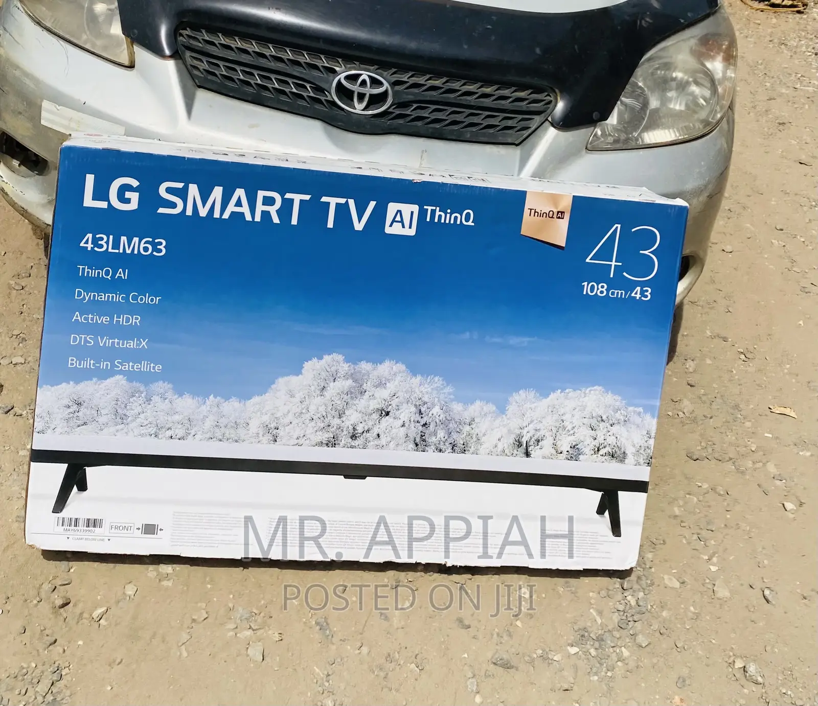 (43lm637)Energy Efficiency LG 43” Full HD Smart Tv(Black).