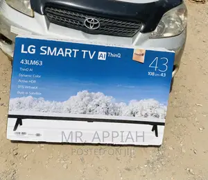 (43lm637)Energy Efficiency LG 43” Full HD Smart Tv(Black).