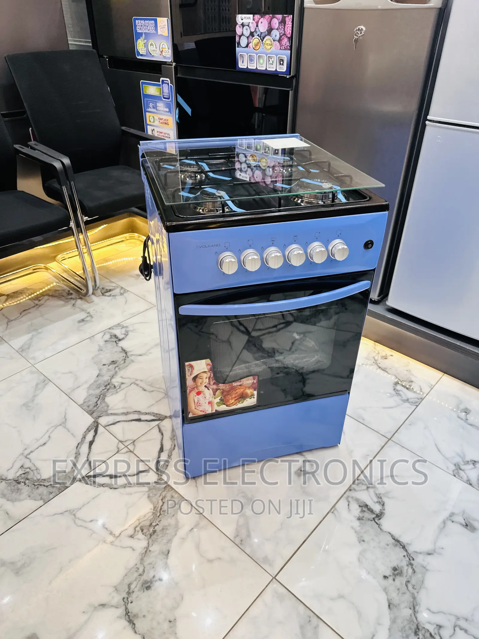 Quality and Best Blue Gas Cooker 50/50 4burner