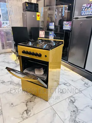 Best and Affordable Golden Color 4burner Oven 50/50