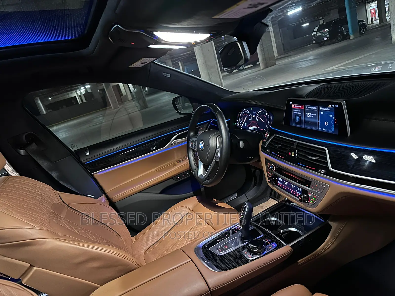 BMW 7 Series 2019 White