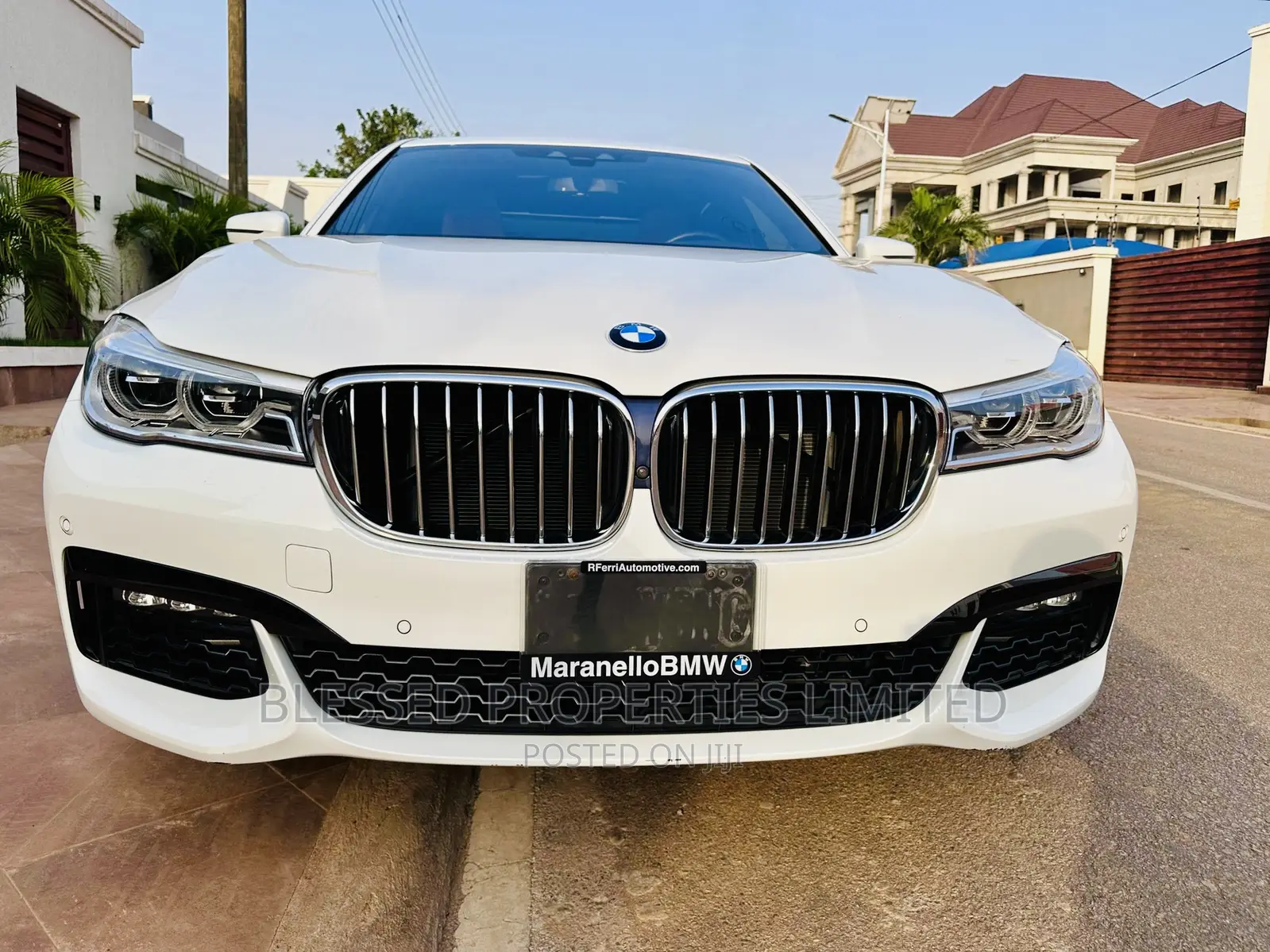 BMW 7 Series 2019 White