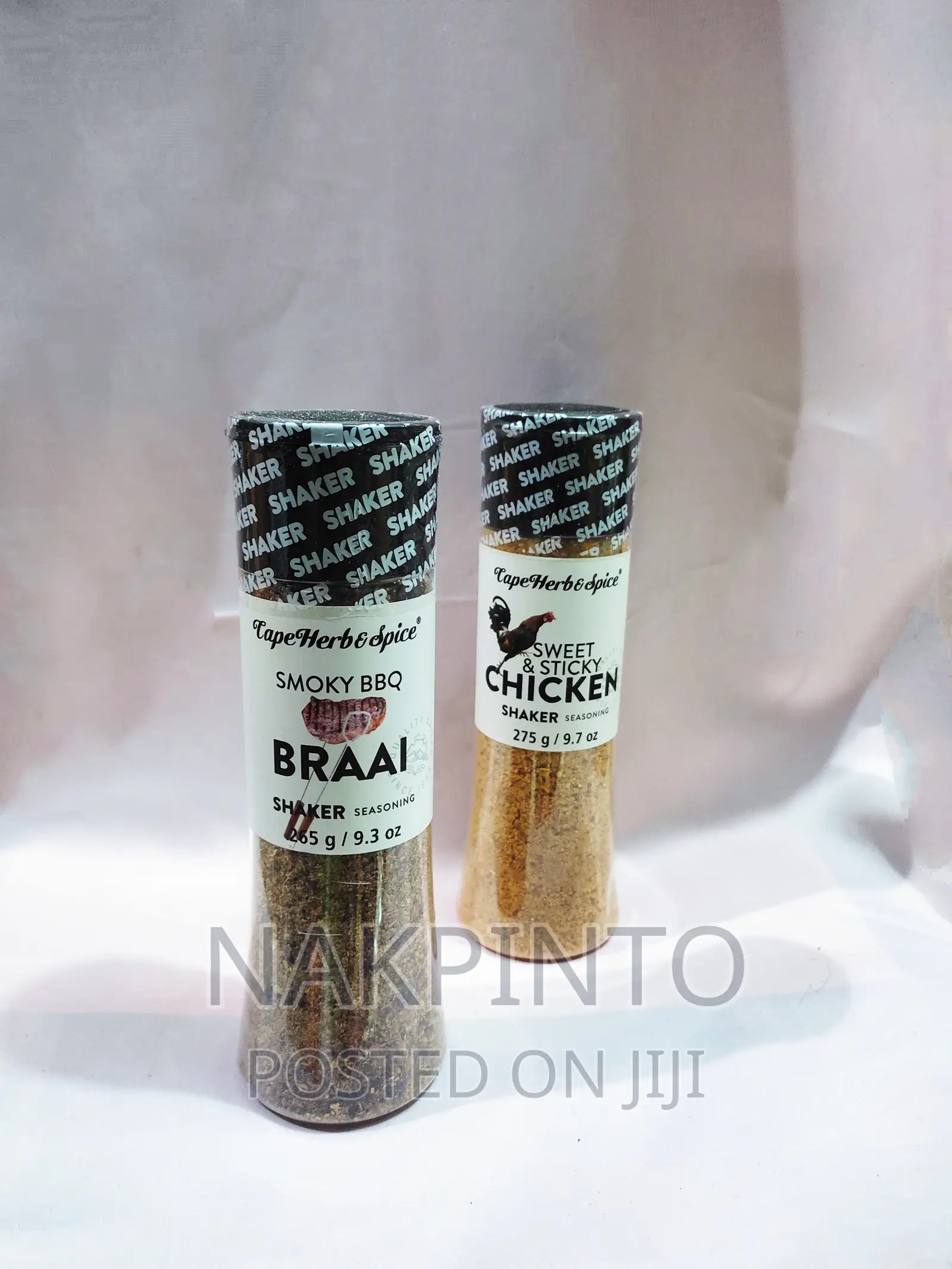 Smoky BBQ Braai Shaker. Sweet and Sticky Chicken Seasoning