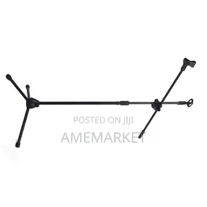 Professional Stage Microphone Metal Tripod Stand Mic Holder