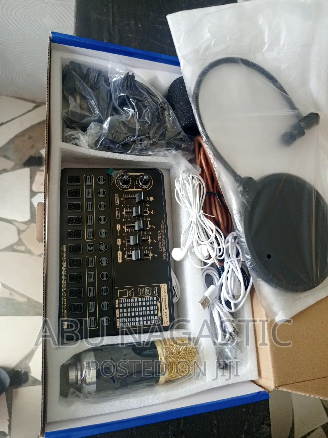 BM800 Microphone Kits V10 Live Sound Card