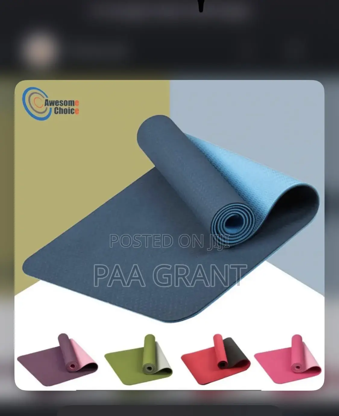 Super High Quality Yoga Mats + Free Bag