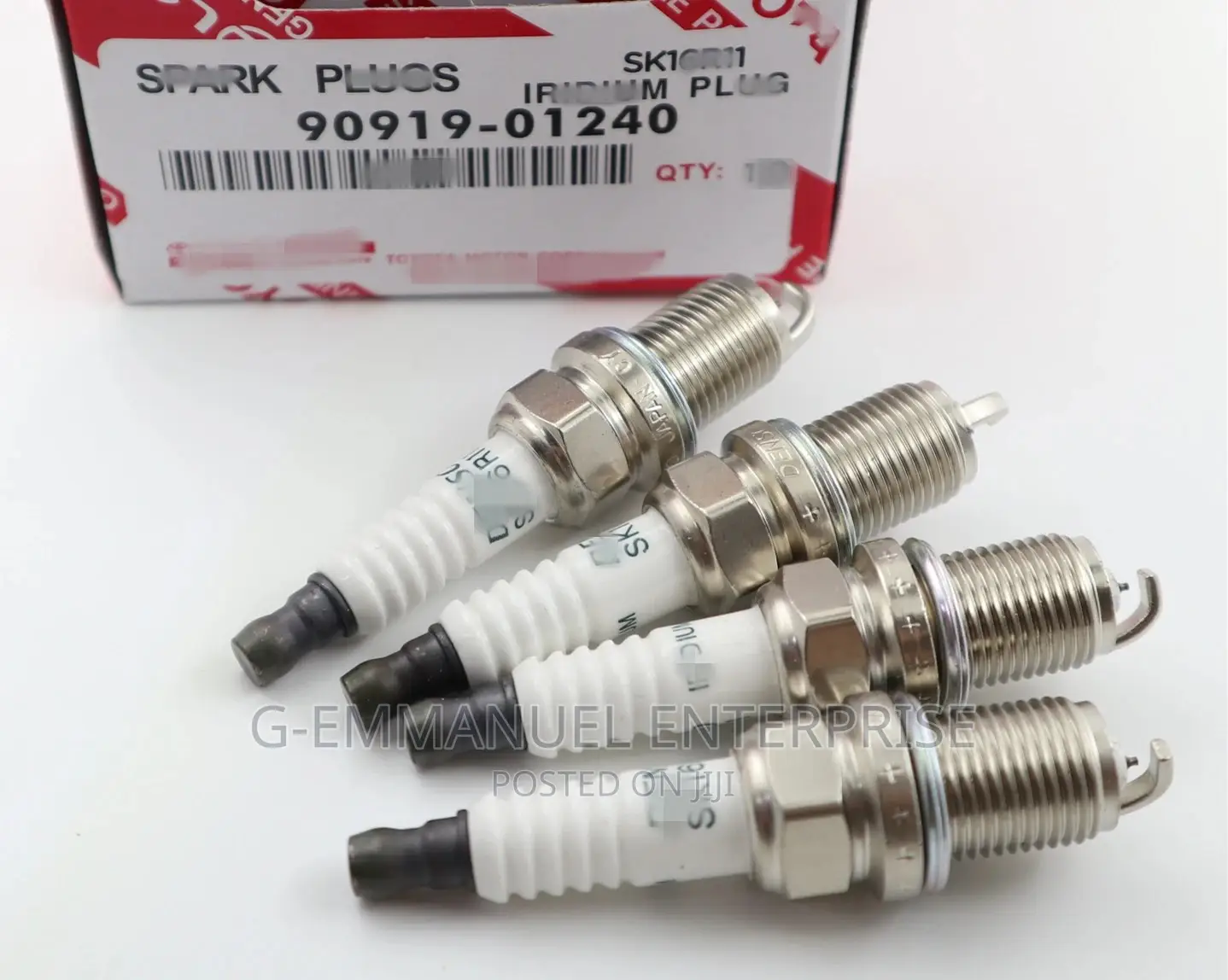 TOYOTA 1ZZ 2005-08 Spark Plugs Japan. Original.