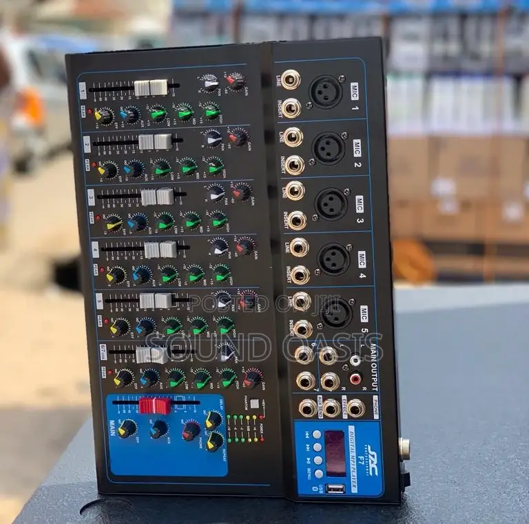 Jac F7usb Live Sound Mixer