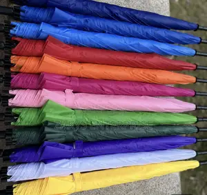 Plain Coloured Decorative Umbrellas