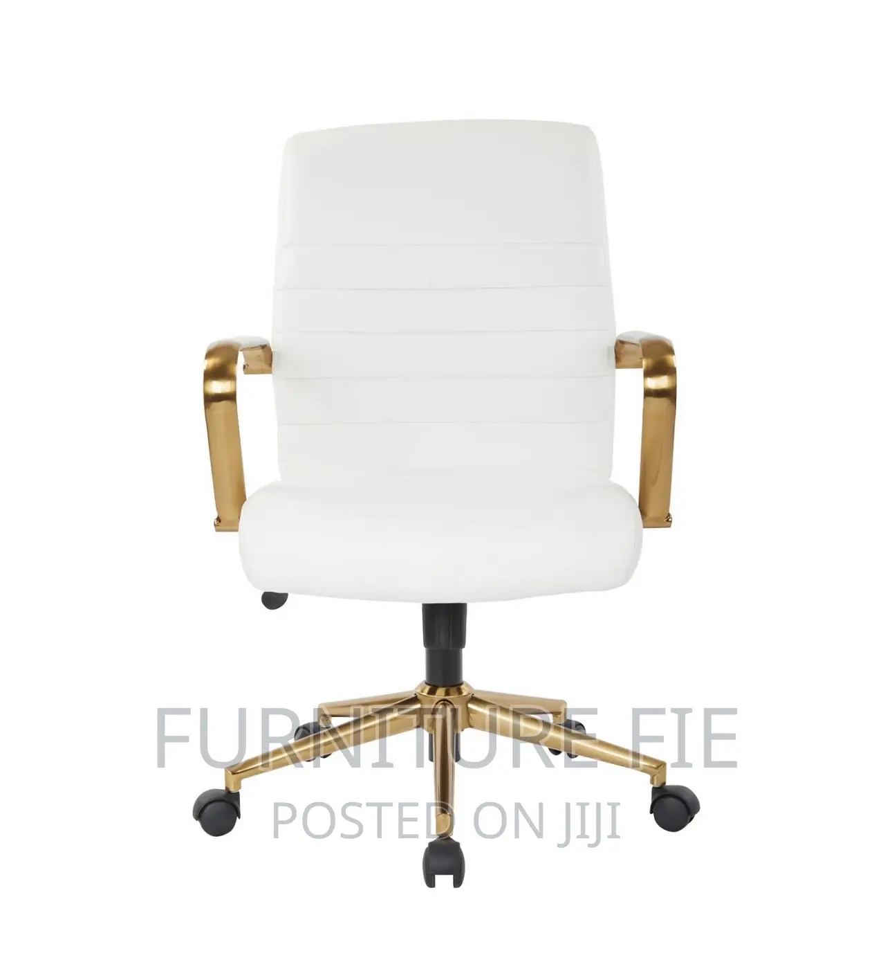 Executive Office Chair - Mid Back Faux Leather From Usa.