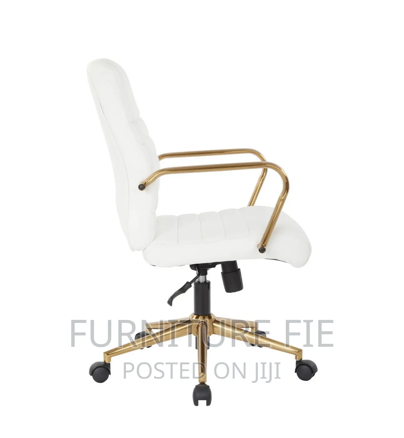 Executive Office Chair - Mid Back Faux Leather From Usa.