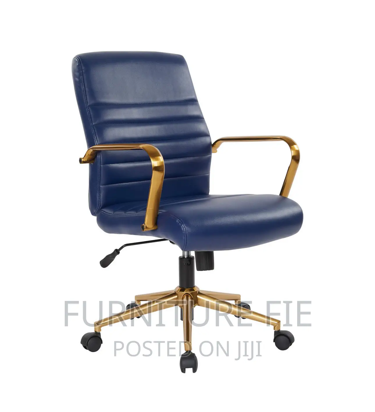 Executive Office Chair - Mid Back Faux Leather From Usa.