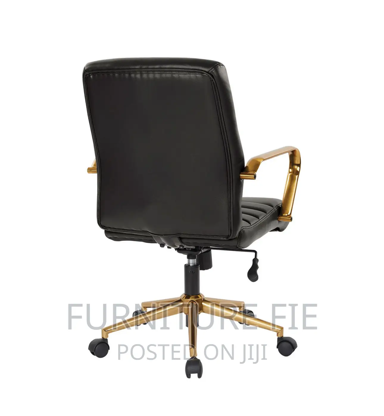 Executive Office Chair - Mid Back Faux Leather From Usa.
