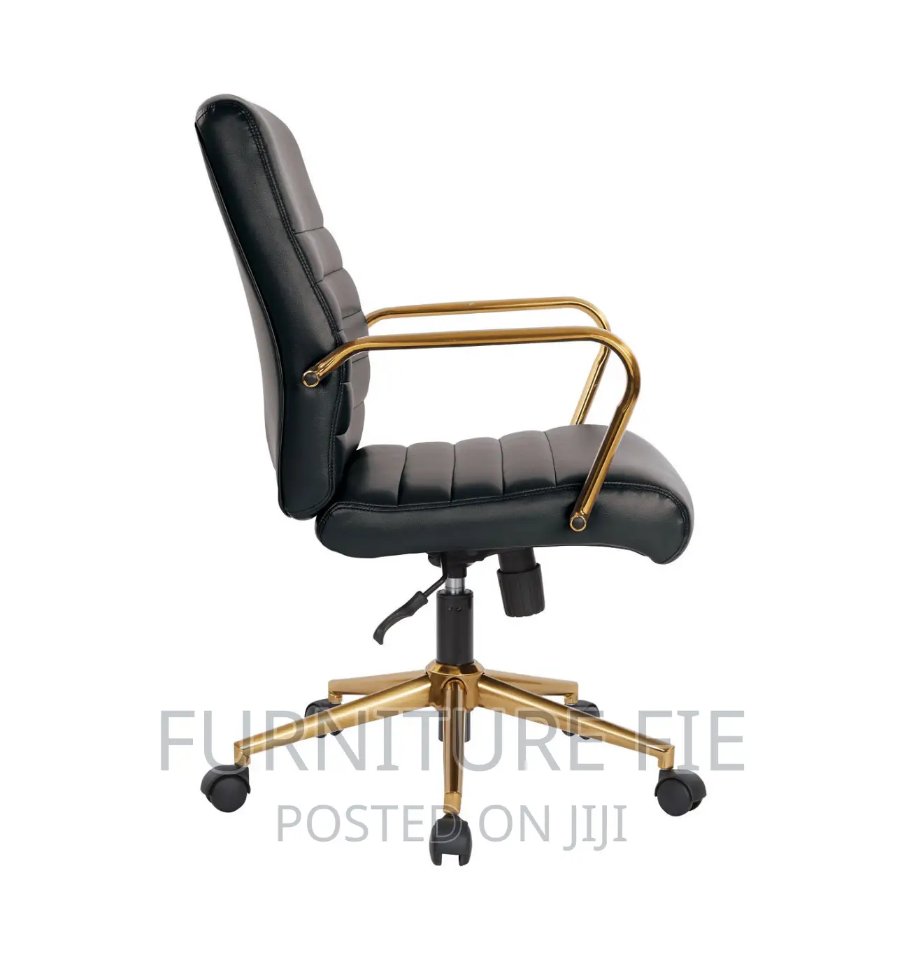 Executive Office Chair - Mid Back Faux Leather From Usa.