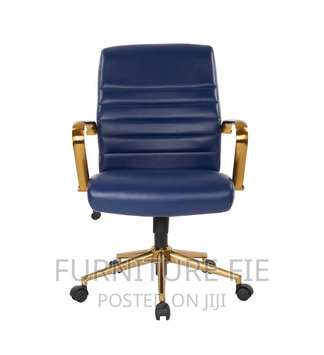 Executive Office Chair - Mid Back Faux Leather From Usa.