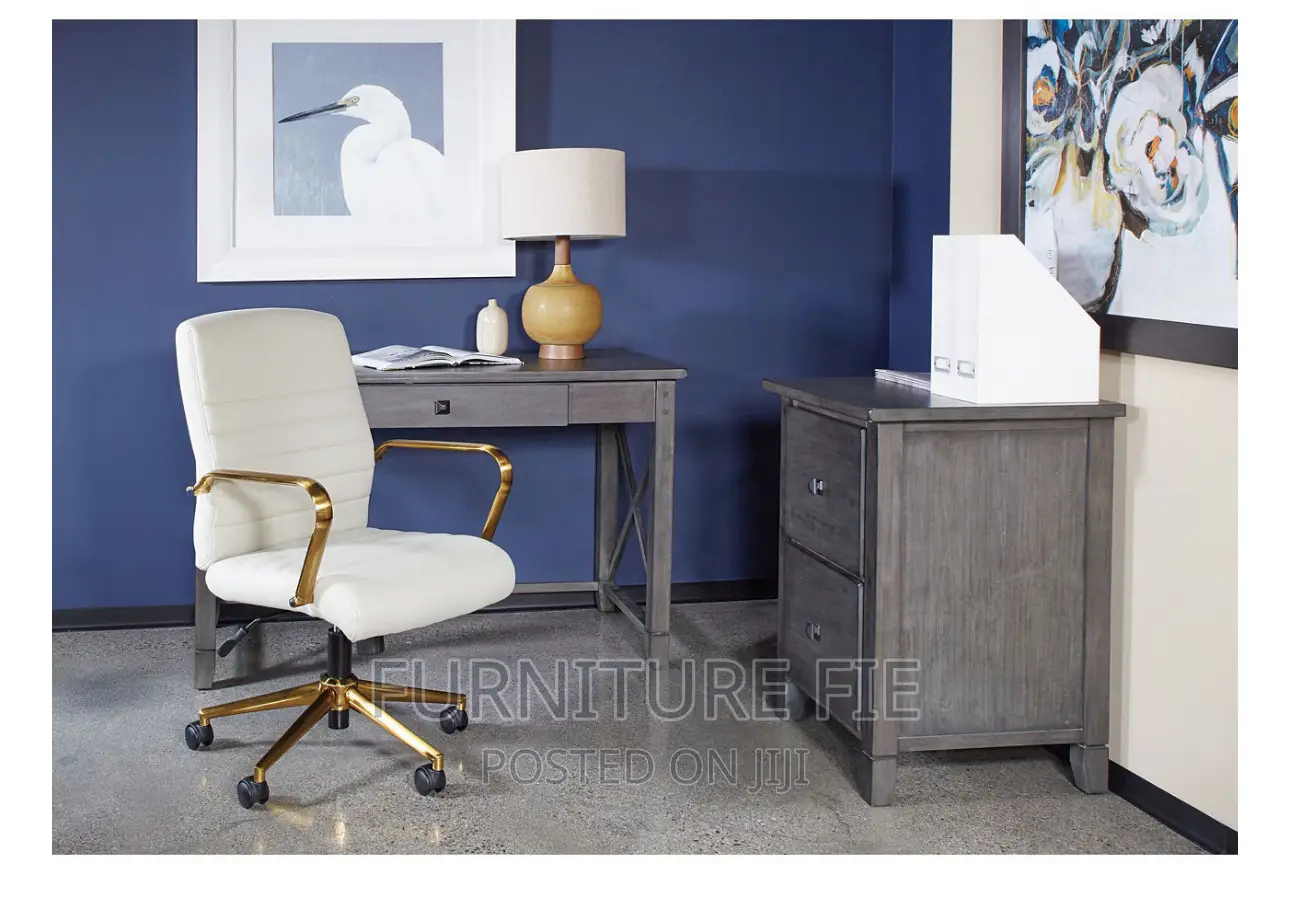 Executive Office Chair - Mid Back Faux Leather From Usa.