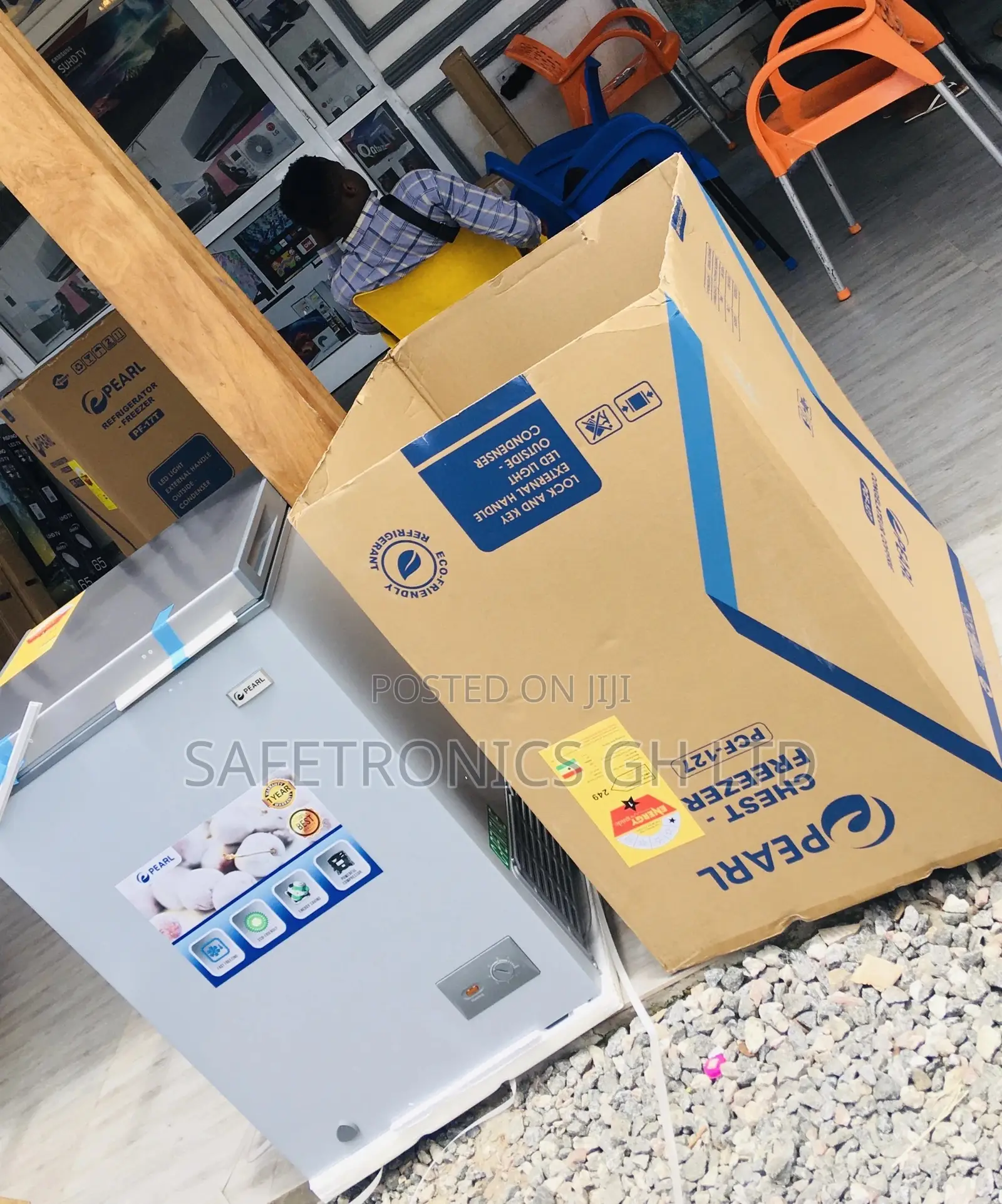 Pearl Chestfreezer Singledoor PCF-127 100 Liters Electric