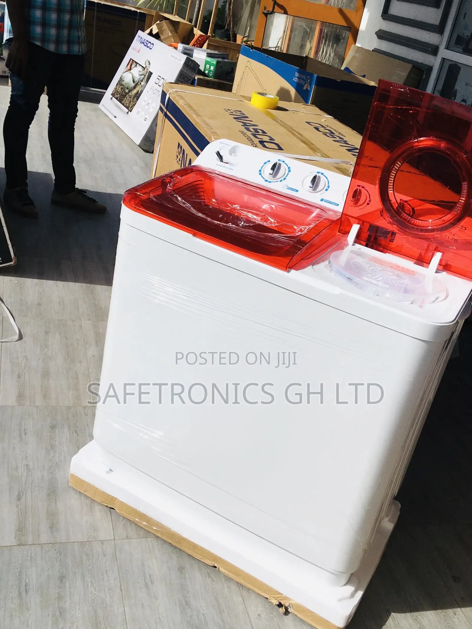 Electric Washingmachine 11KG Topload Semiautomatic Nasco