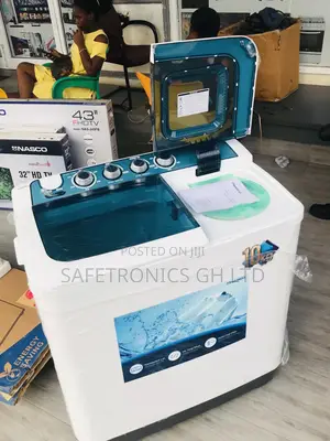Electric 10kg Washingmachine Semiautomatic Topload Nasco