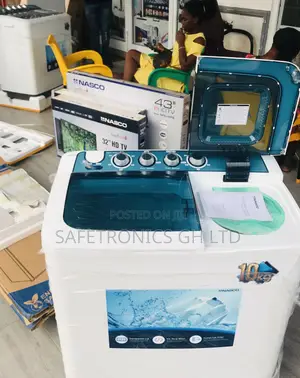 Semiautomatic Topload Washingmachine 10kg Nasco Twintub