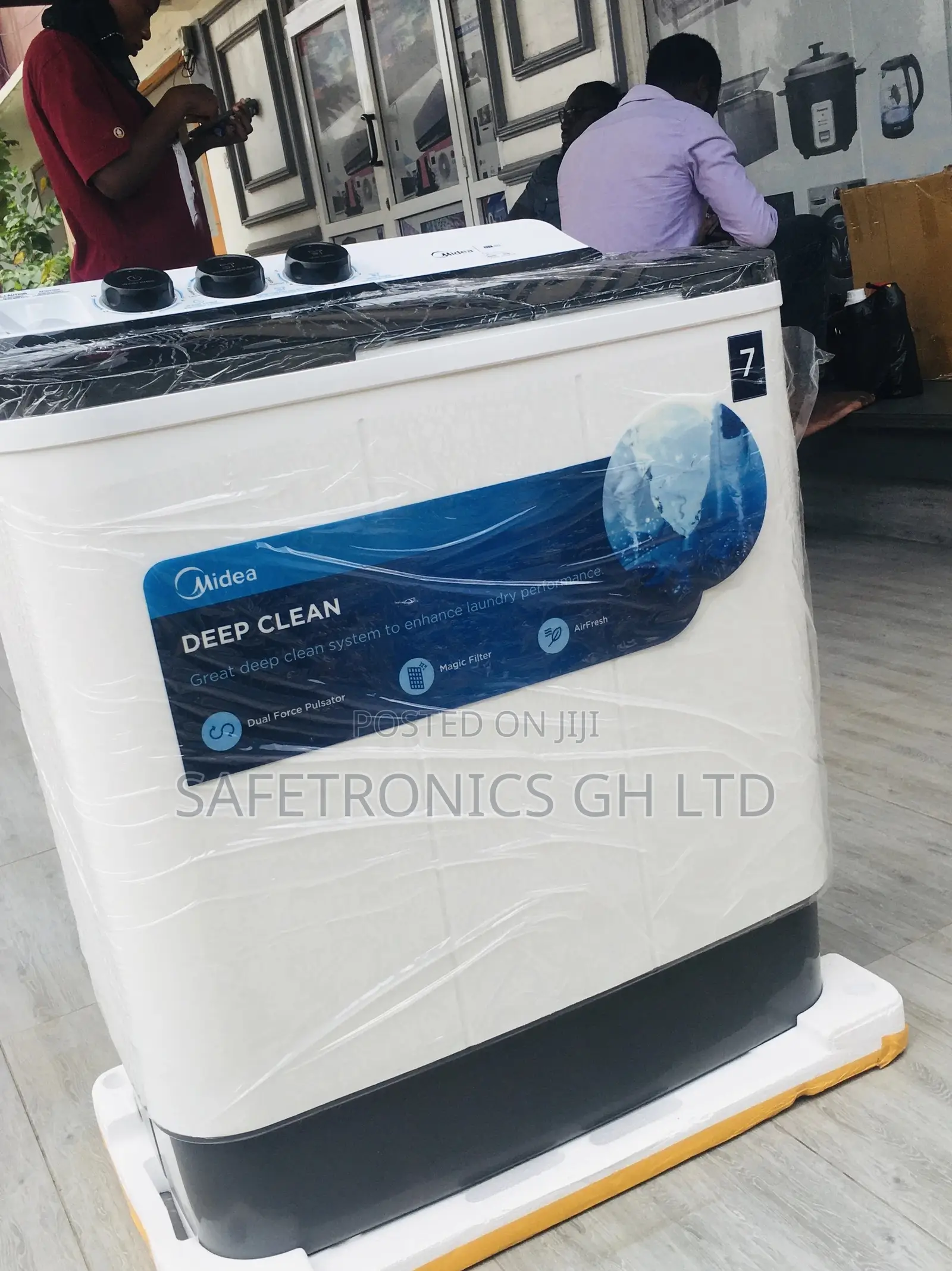 Reliable Midea 7kg Washingmachine Topload Semiautomatic