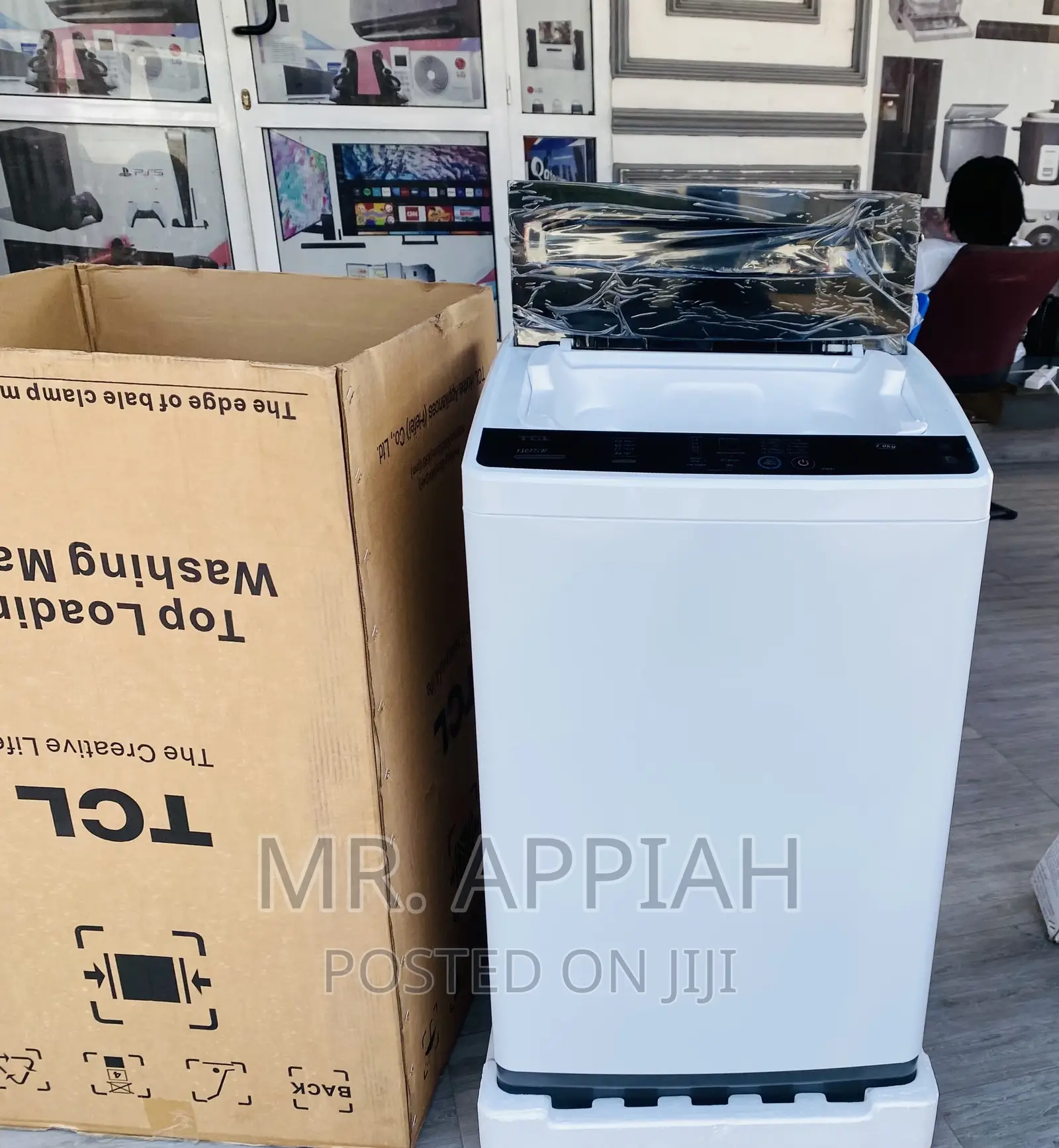 Shop Adorable TCL 7kg Electric Washing Machine 