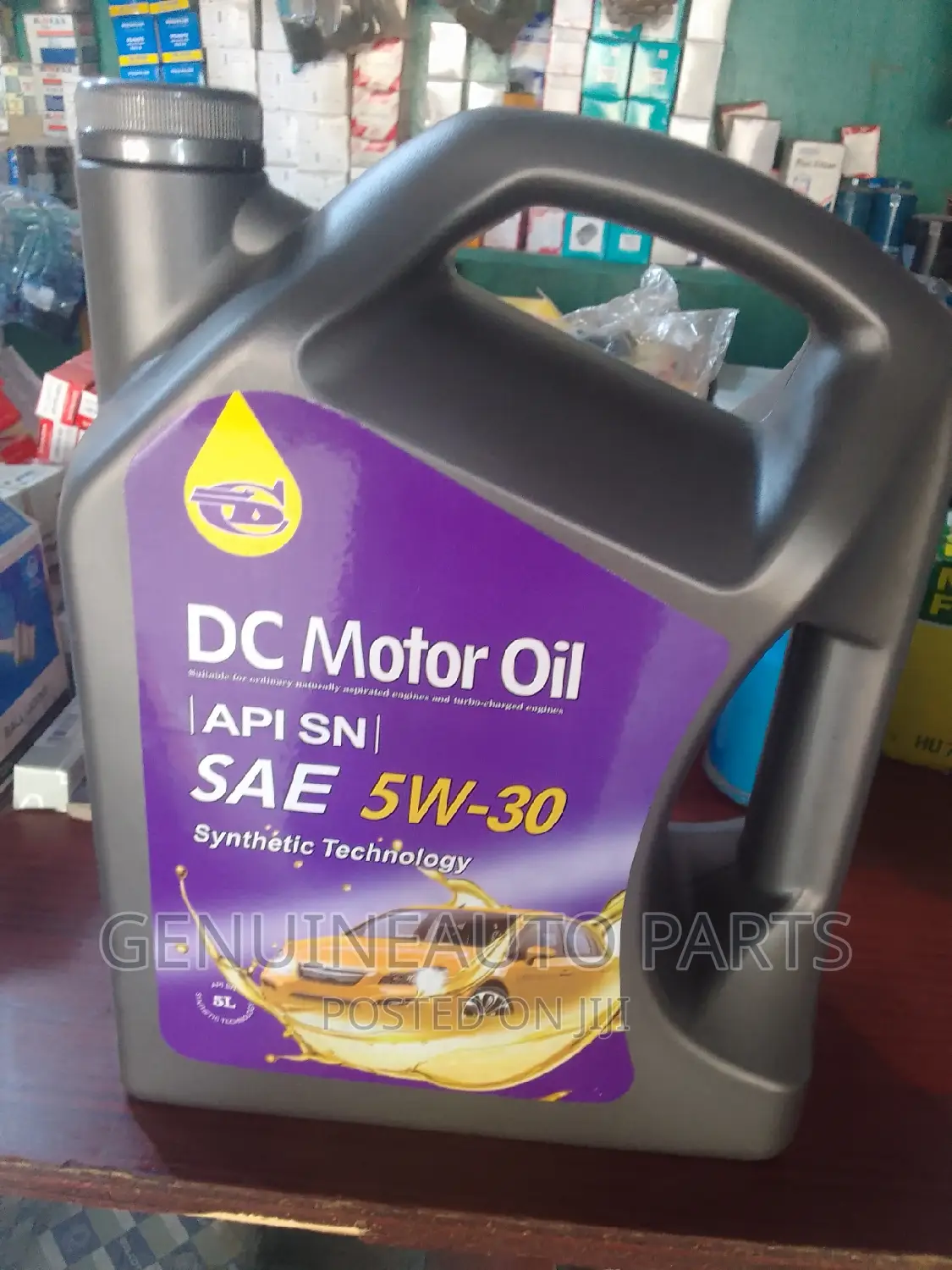 Dc Motor Oil 5 5w30 Api Sn Sae Synthetic Technology.