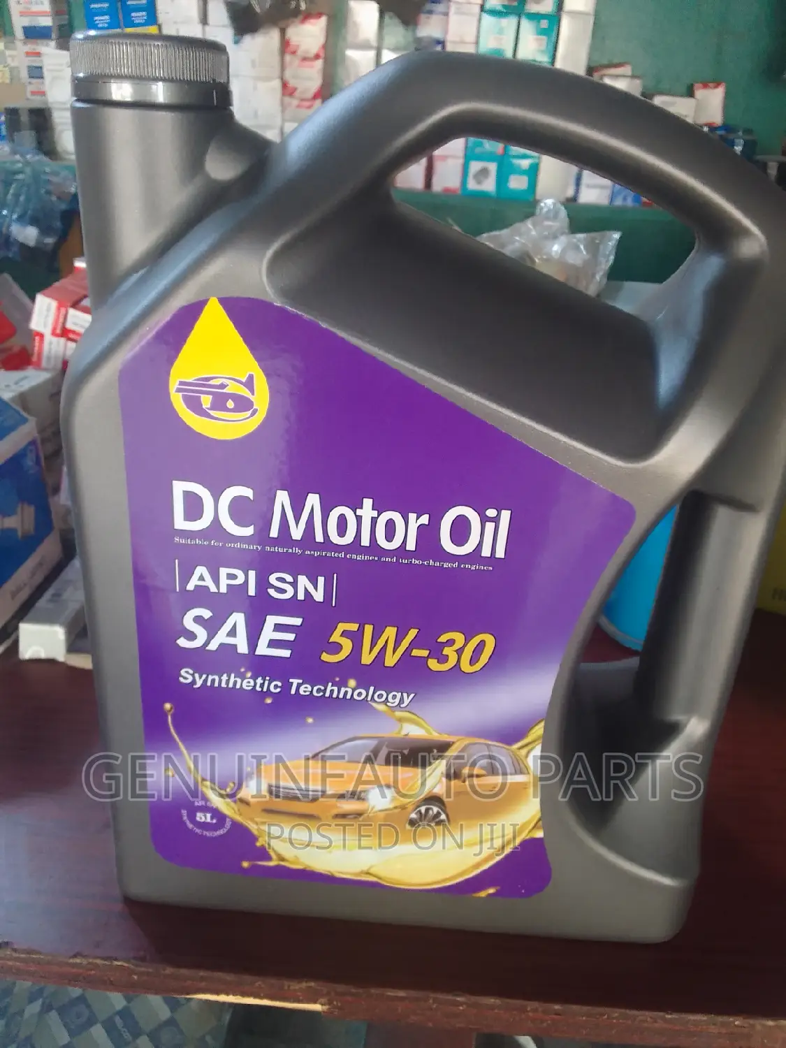 Dc Motor Oil 5 5w30 Api Sn Sae Synthetic Technology.