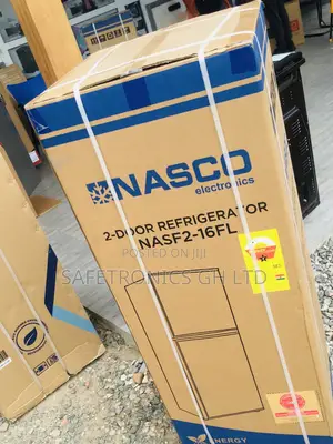 Nasf2-16fl Doubledoor Topfreezer Gray Fridge Nasco