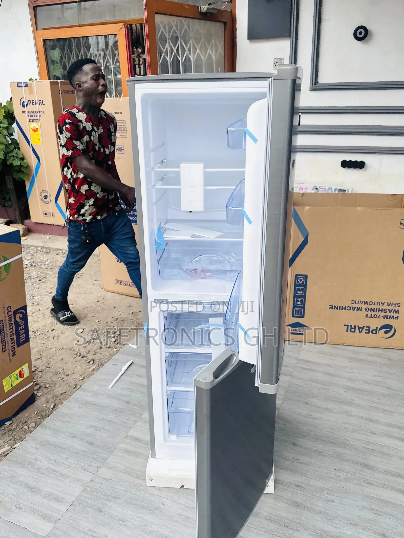 Bottomfreezer Doubledoor Pf-200b Pearl 140 Liters Fridge