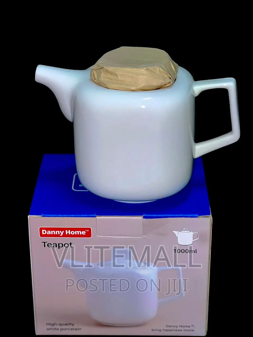 Danny Home Ceramic Teapot 1000ml