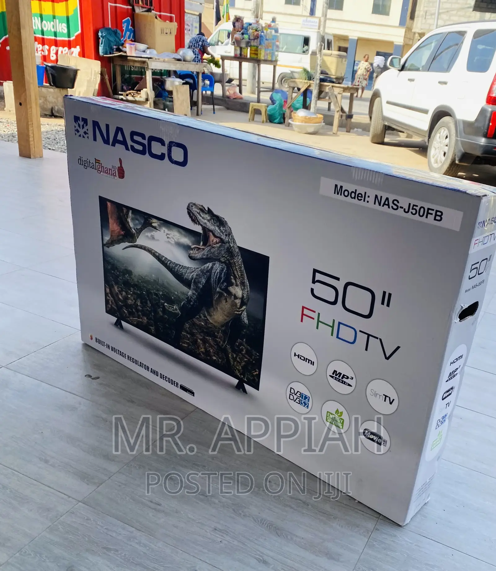 Shop Adorable Nasco 50 Inch Full HD Electric Led Tv(Black).