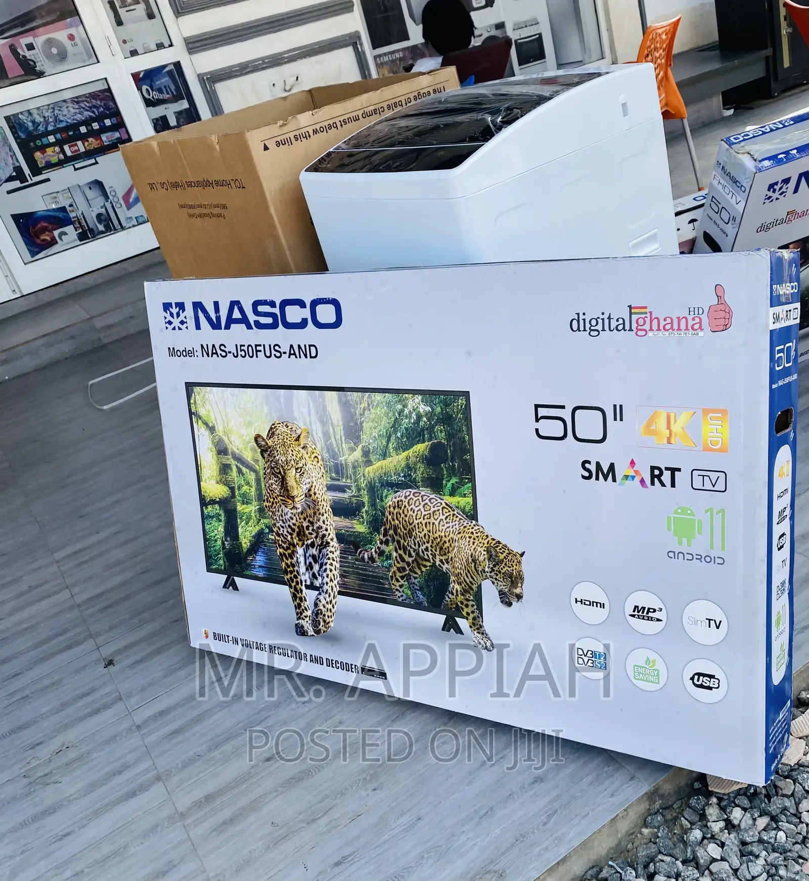 Buy Quality Nasco 50 Inch Digital Smart Led Tv(Black).