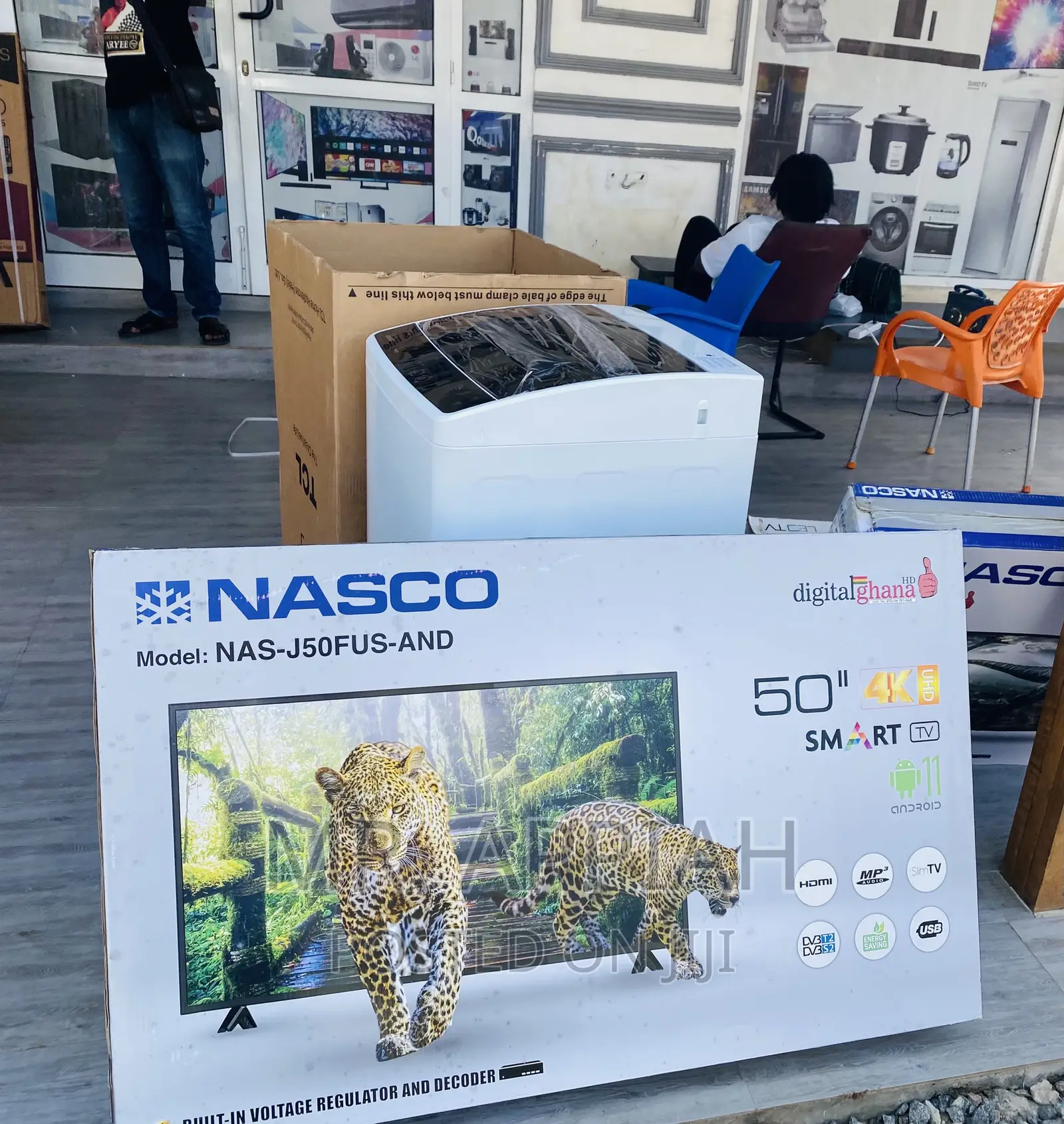 Buy Adorable Nasco 50 Inch Digital Smart Led Tv(Black).