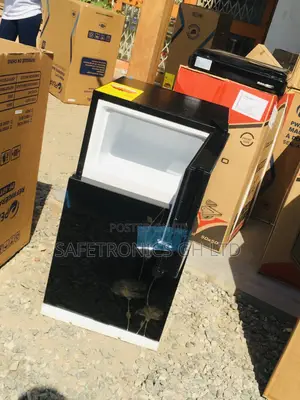 Grab Black Doubledoor Topfreezer Pearl Glass PF-10T Tabletop
