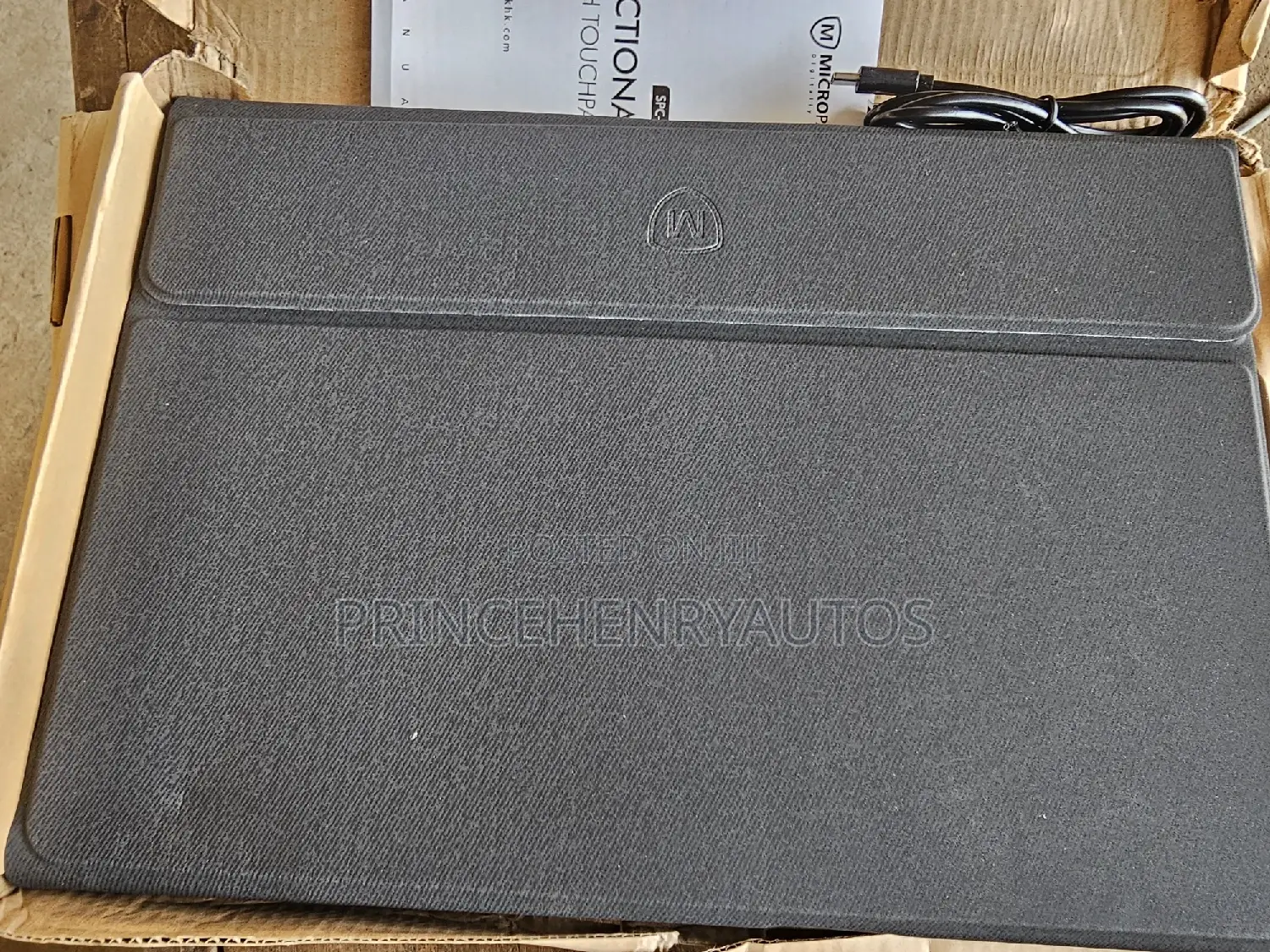 Micropack Tab S8/7 Plus/S7 Fe Trackpad Backlit Keyboard Case