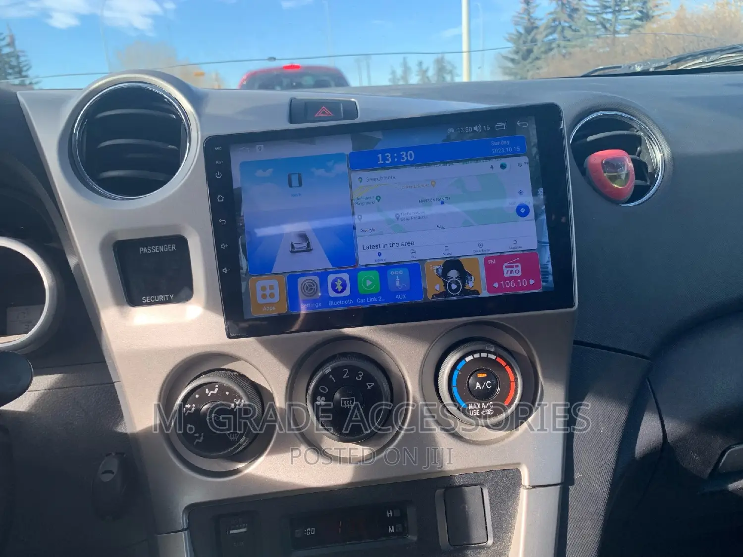 Pontiac Vibe Matrix Radio Carplay Android Auto